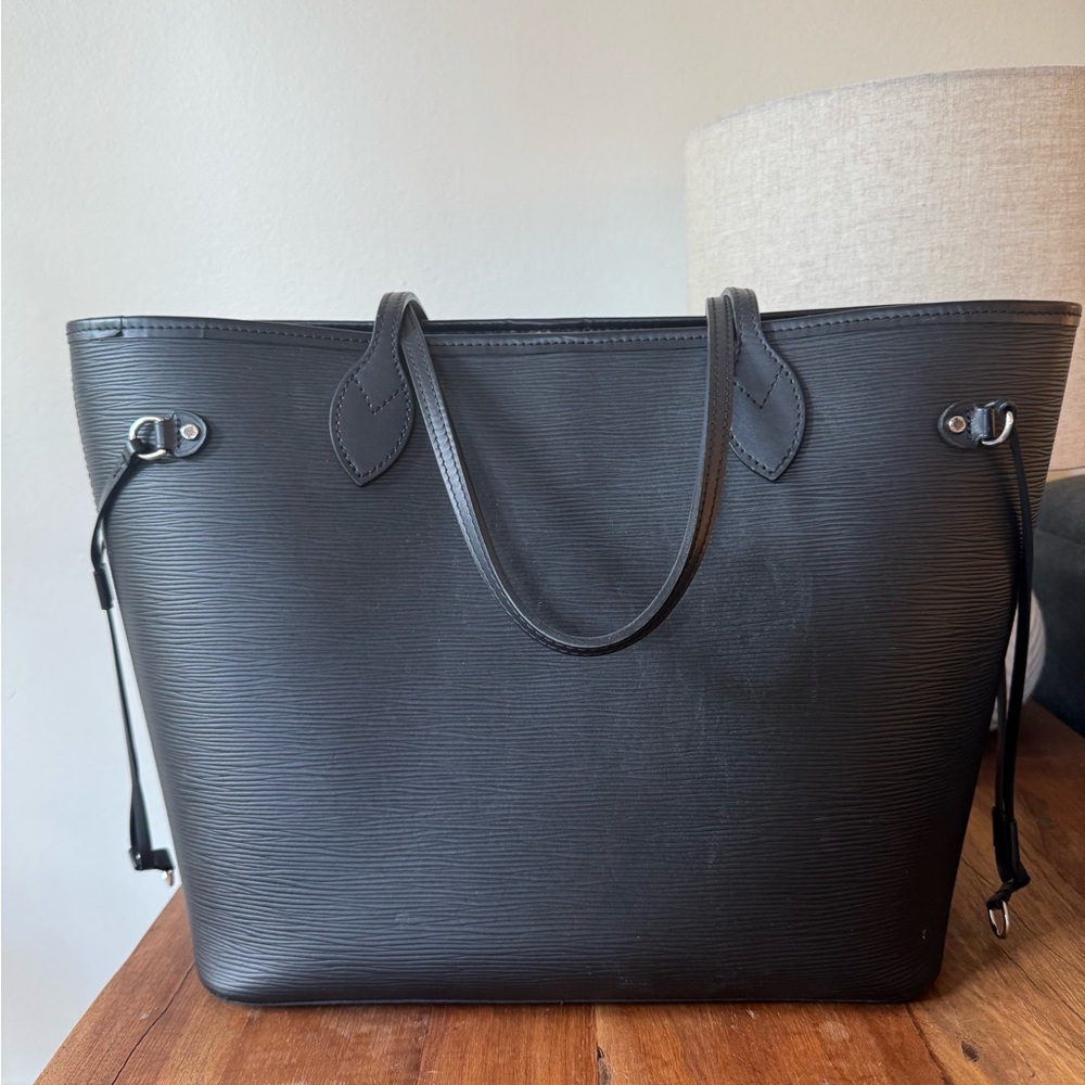 Louis Vuitton Black Epi Leather Tote